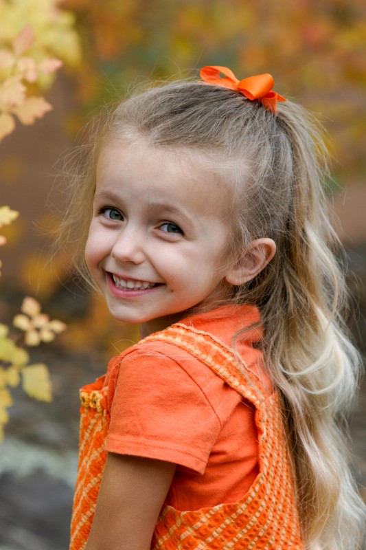beautiful autumn photo shoot for kids