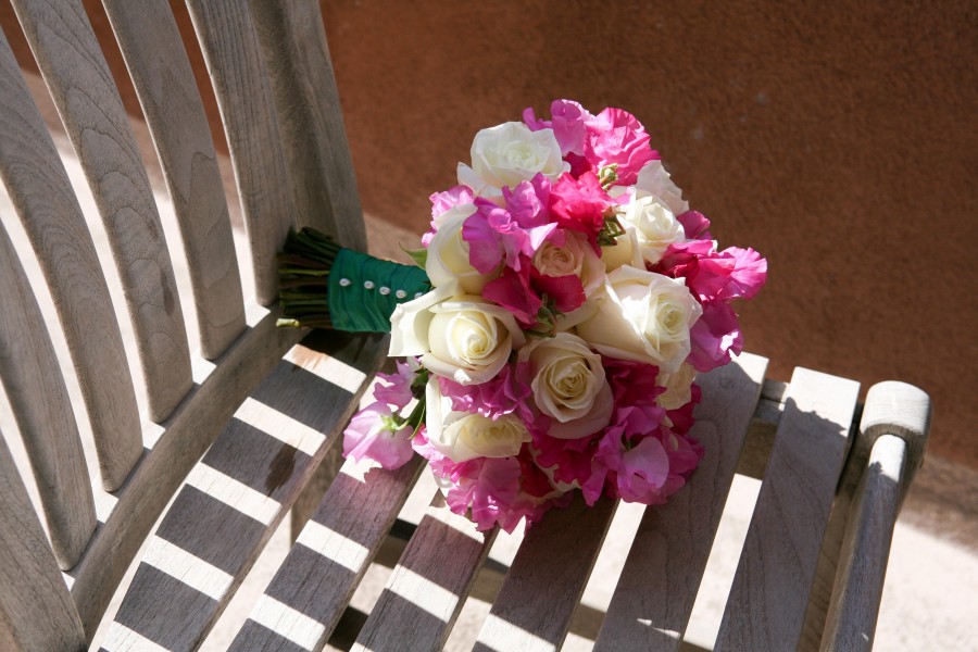 Wedding at Historic Loretto Chapel in Santa Fe