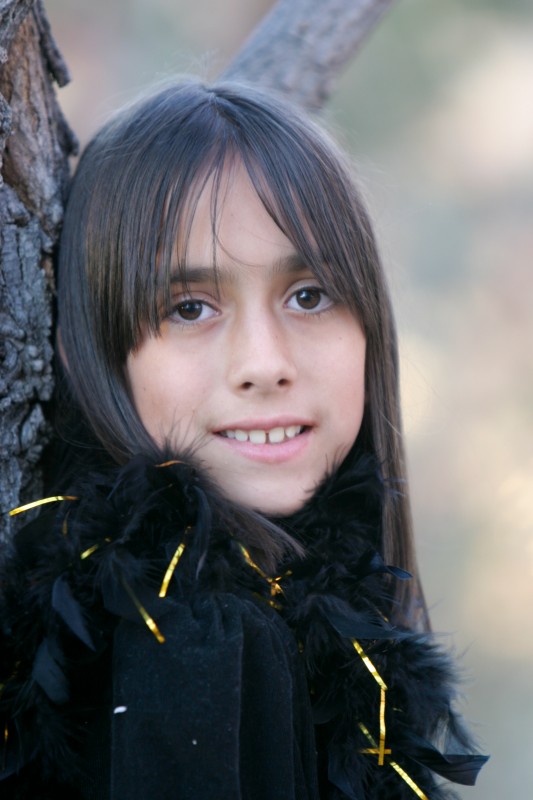 winter time photo shoot on location