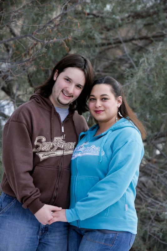 Casual engagement pictures