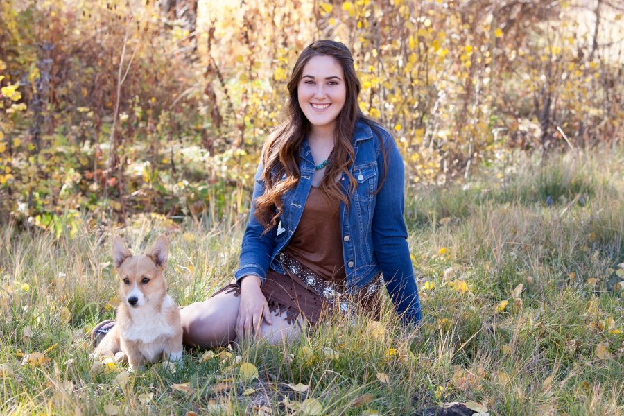 A Girl, Her Horses, and Her Dog