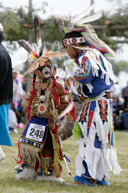 Kids Dancing at Powwow Grand Entry