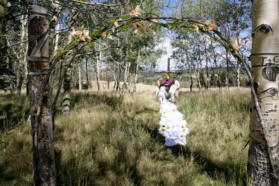 Elopement at Outdoor Location in Northern New Mexico