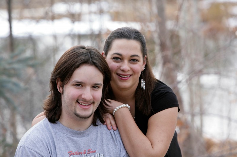 Engaged--soon to be bride and groom