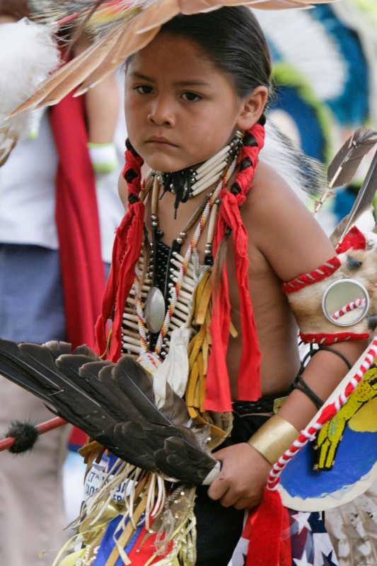 Native American Child at Pow wow