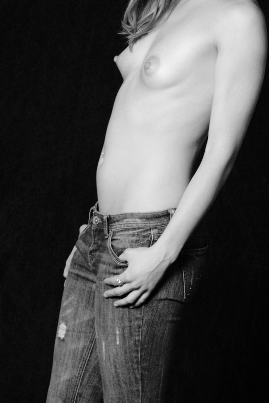 photography of breasts in studio