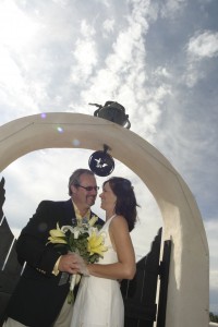 taos stakeout rehearsal and wedding reception