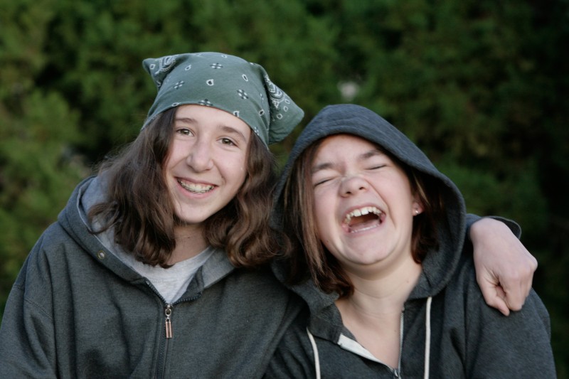 Preserving laughter and smiles in a photograph