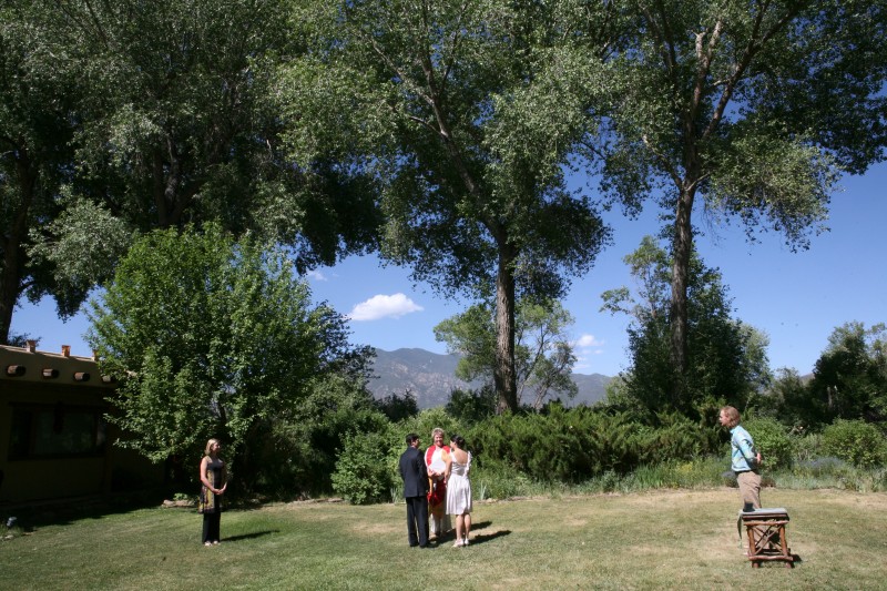 Taos Mountain wedding