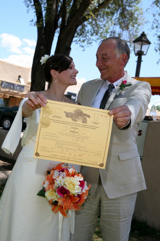 Taos County Marriage license 