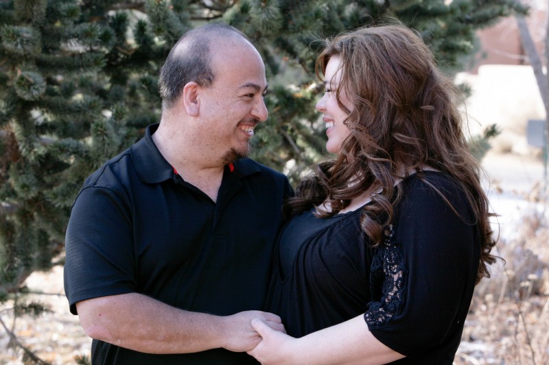 Photos of adults and children