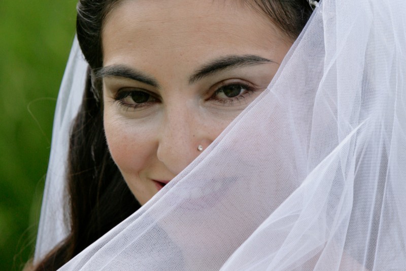 taos photographer for bridal portrait