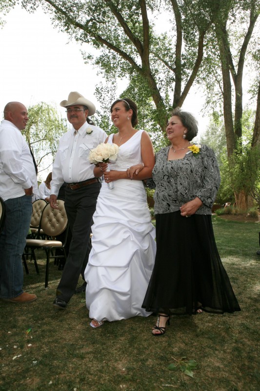 mother and father of the bride
