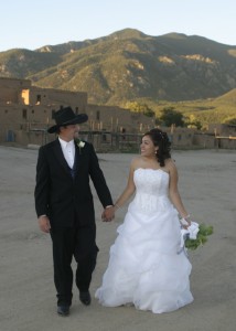 taos pueblo wedding