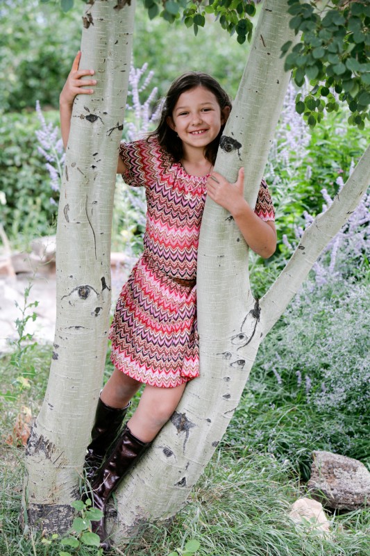 different children's photographs