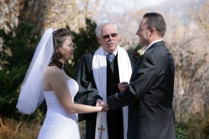 outdoor november taos wedding