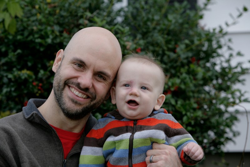 photos of father and son
