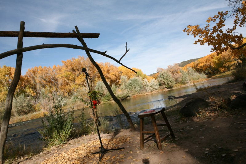 Taos, NM autumn leaves