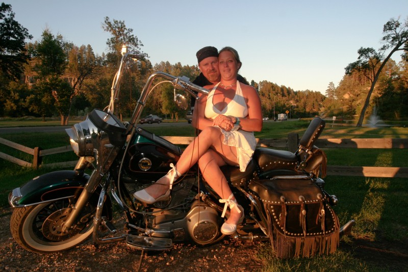 Bike Rally Wedding Photographer