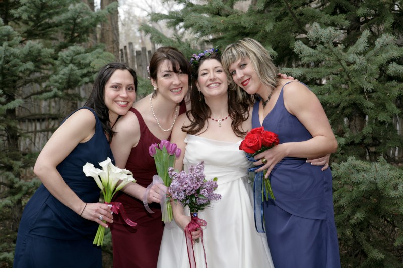 Bridesmaid Flowers from Enchanted Florist