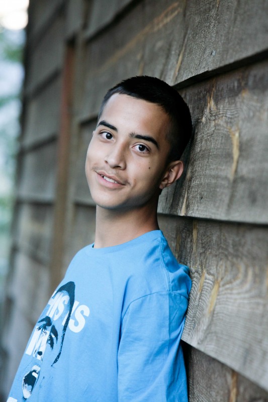 senior photos in El Prado and Taos