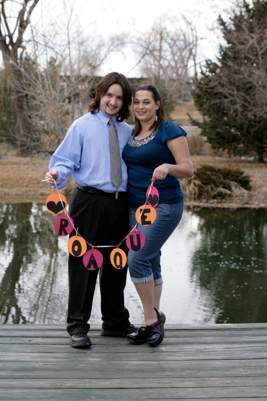 Dressy engagement photographs