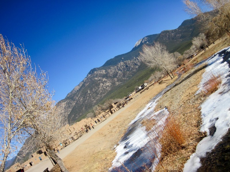 deanna photography taos pueblo winter