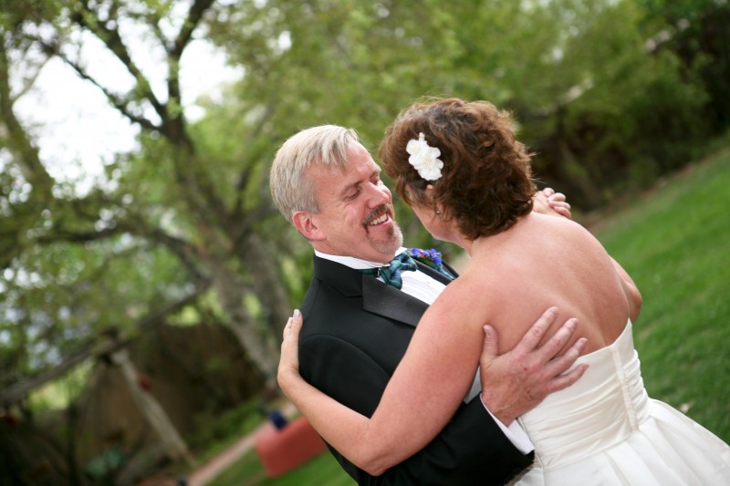 first dance at wedding reception