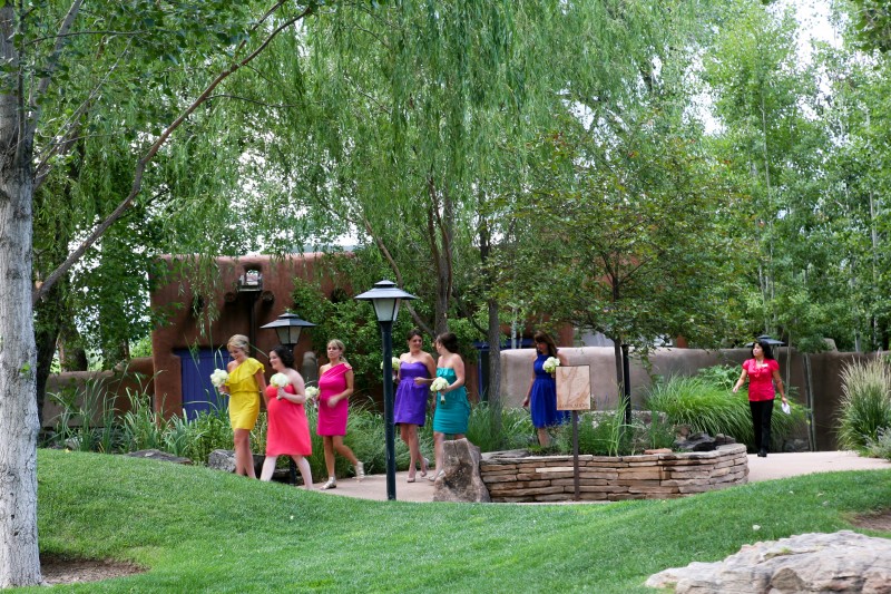 colorful bridesmaid dresses