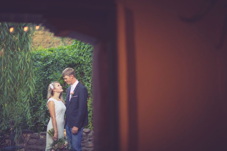 Sunrise Wedding Ceremony at Taos Bed and Breakfast