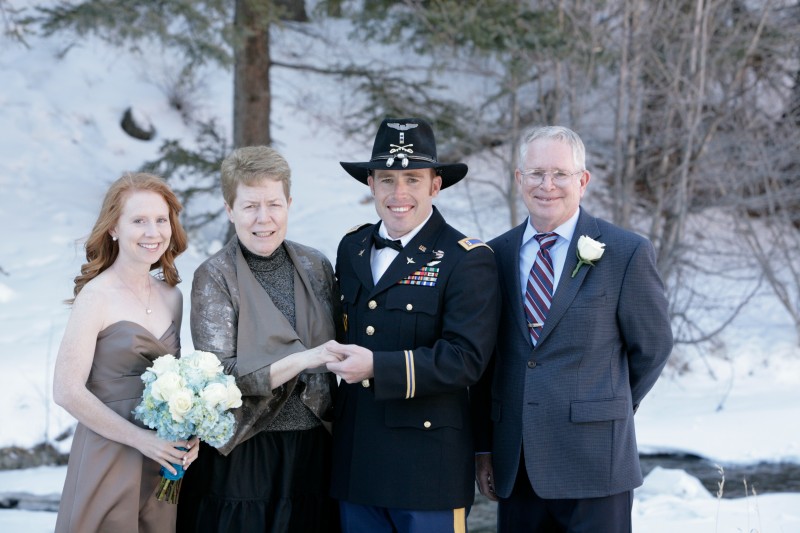 Traditional Family Wedding Portrait
