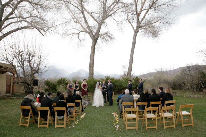 April Wedding Taos NM