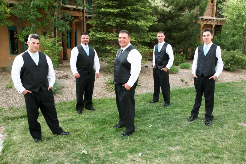 groomsmen in suits
