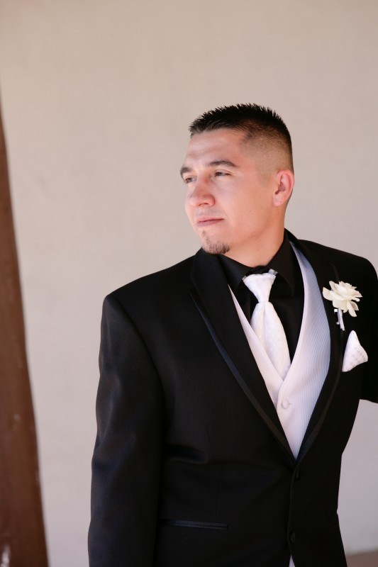 taos groom in tuxedo
