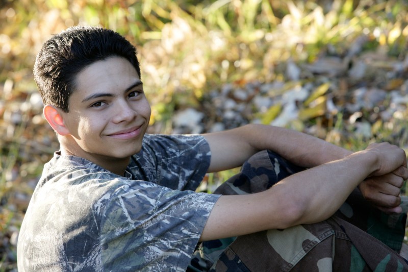 outdoor senior photos