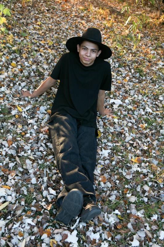 autumn high school senior photo shoot