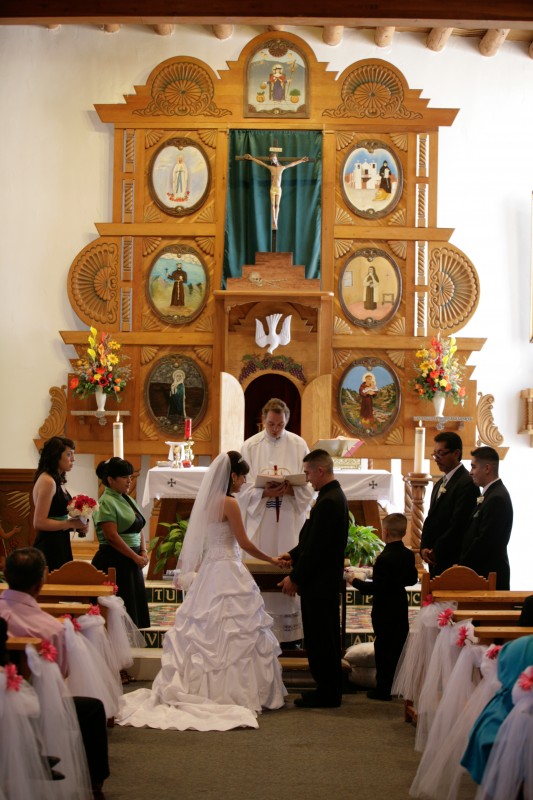 wedding church cathedral parish photographs