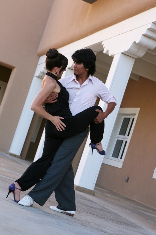 outdoor dance and photography sessions