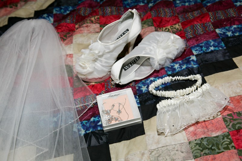 Something borrowed, blue, old, and new!