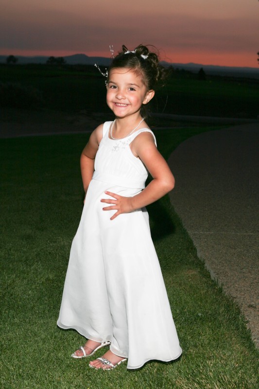sassy flower girl