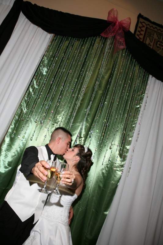 cheers to a romantic taos wedding at sagebrush