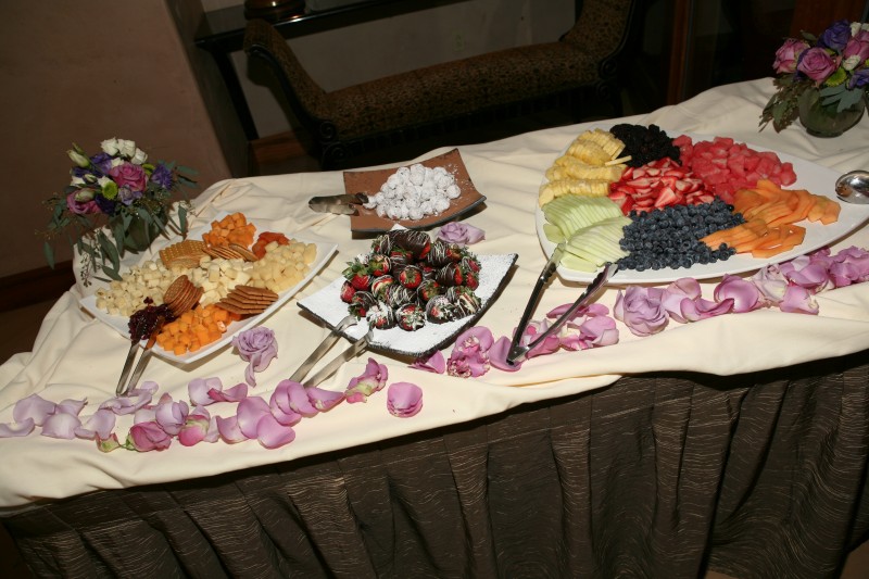 food and beverage package includes breakfast and dinner for two