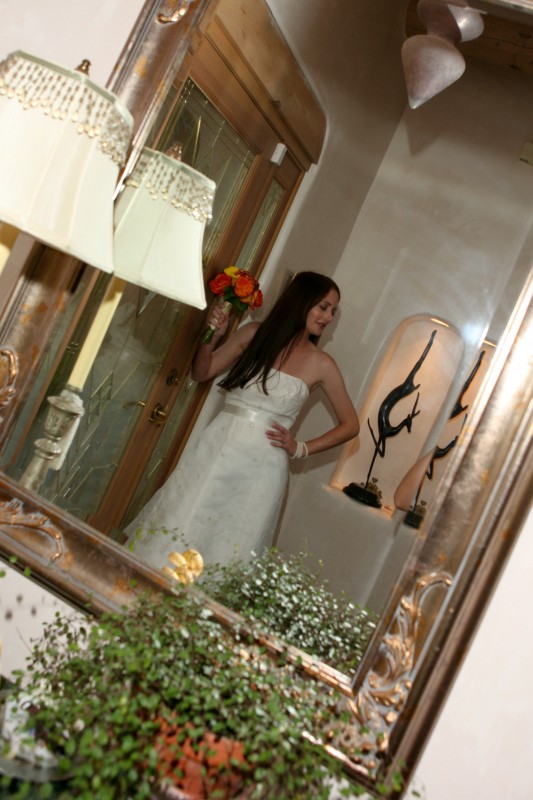 Santa Fe bride in Taos NM