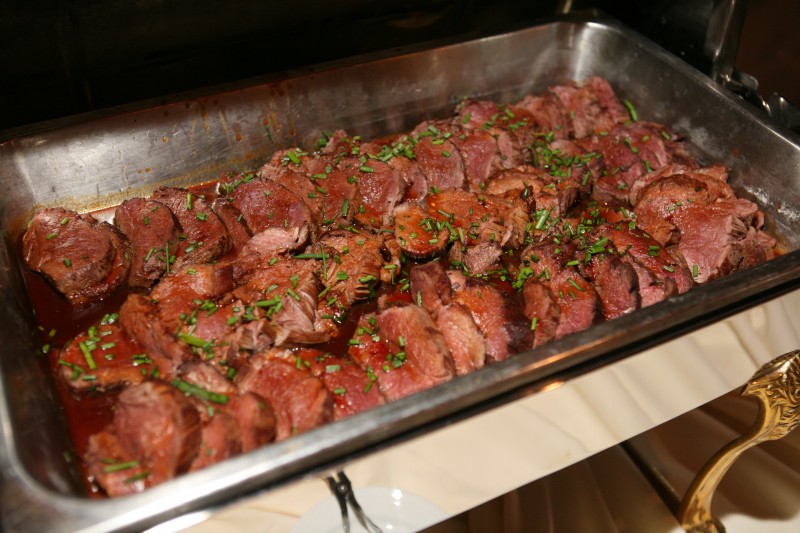 buffet or sit down dinner event options