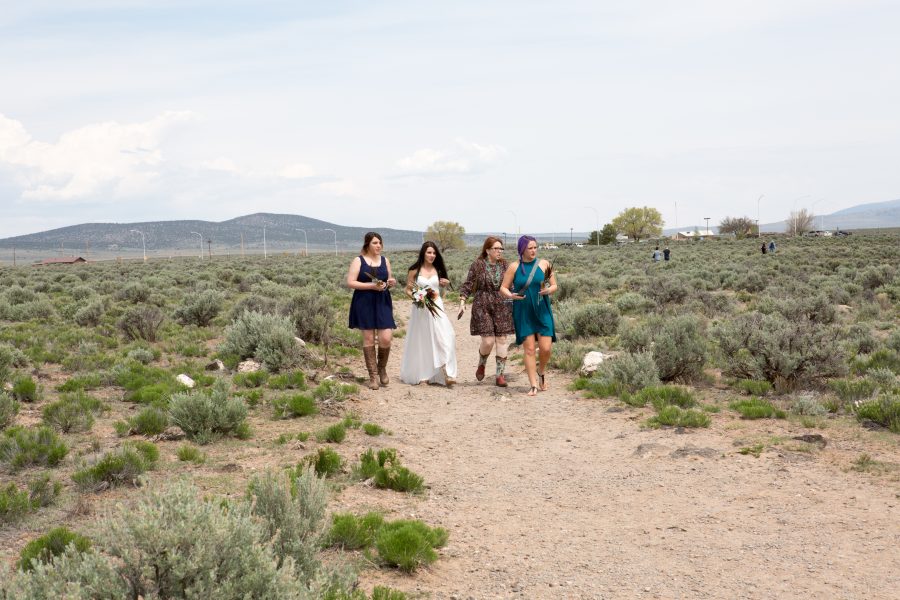 May Wedding On Rim of Rio Grande Gorge