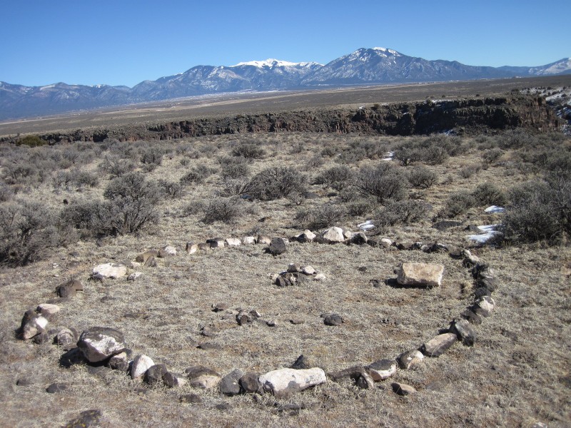west rim trail in taos, nm