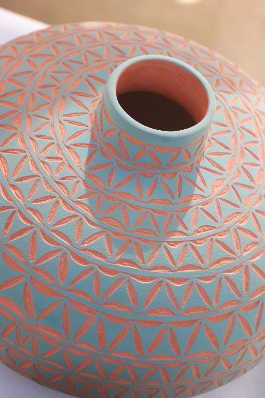 acoma pottery photography