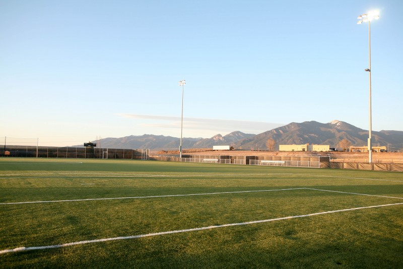 Eco park soccer field FIFA regulated