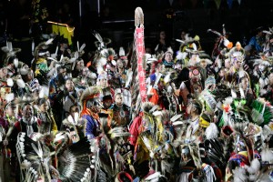 eagle staff gathering of nations 2011