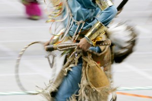 nm native dancer at april powwow